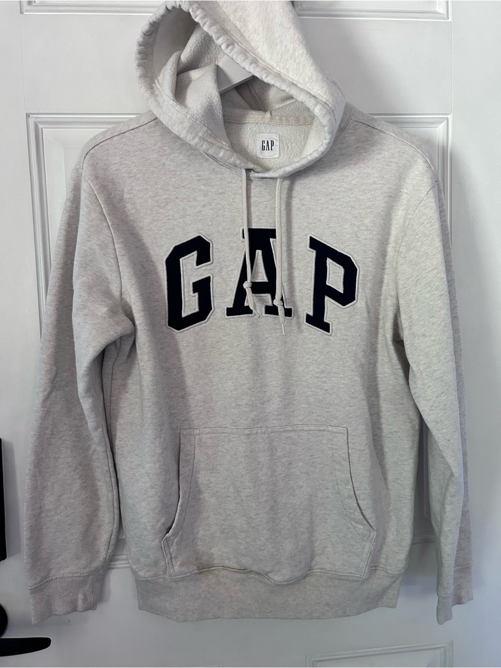 GAP Light Gray Logo Hoodie for Women